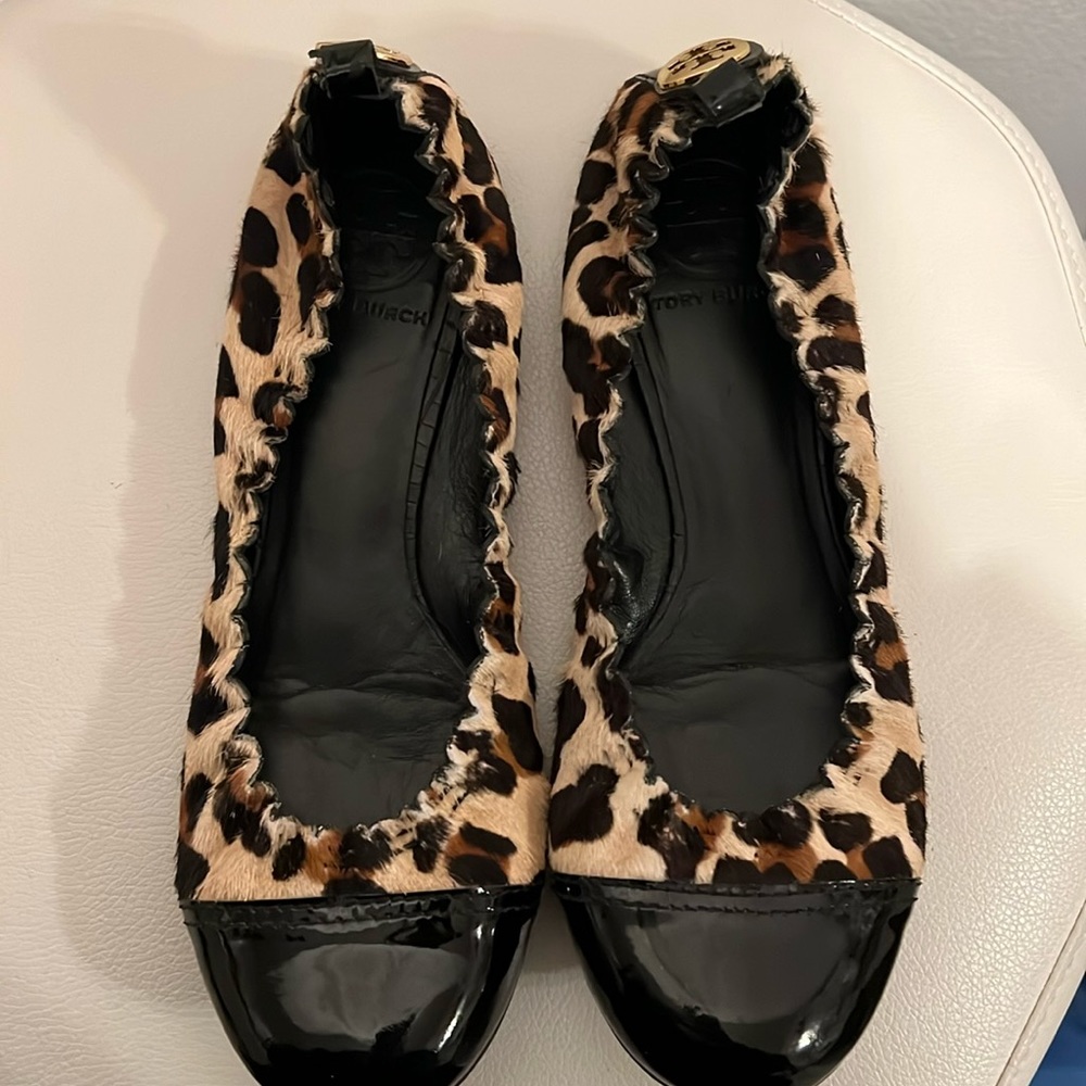 Tory Burch Leopard Flats